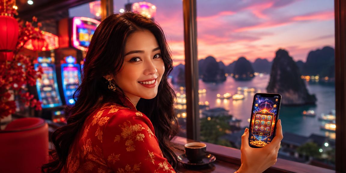 Khung cảnh hoạt động giải trí casino di động tại vịnh Hạ Long